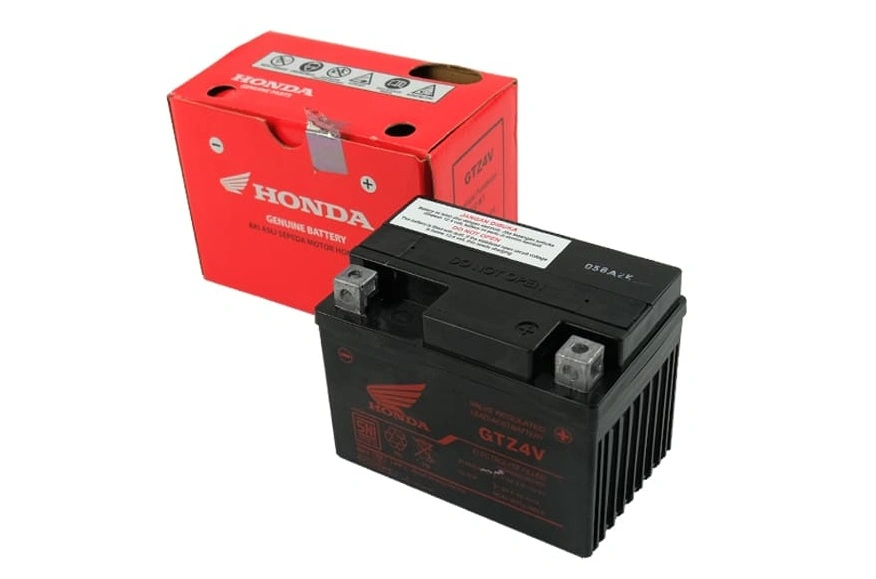 Aki bisa jadi salah satu penyebab lampu motor mati atau redup. [wahanahonda]